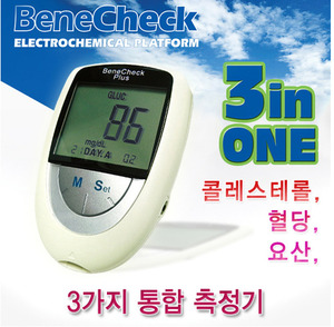 [BeneCheck] 베네첵 3inOne 콜레스테롤, 혈당, 요산측정기