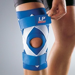 [LP] 나선형 끈이 무릎 상하부의 필요한만큰 압박조절가능한 무릎보호대 LP-734 