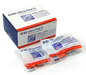[BD] 미국 비디 Ultra-Find Ⅱ 인슐린 주사기 31G 10/3cc (100개입)